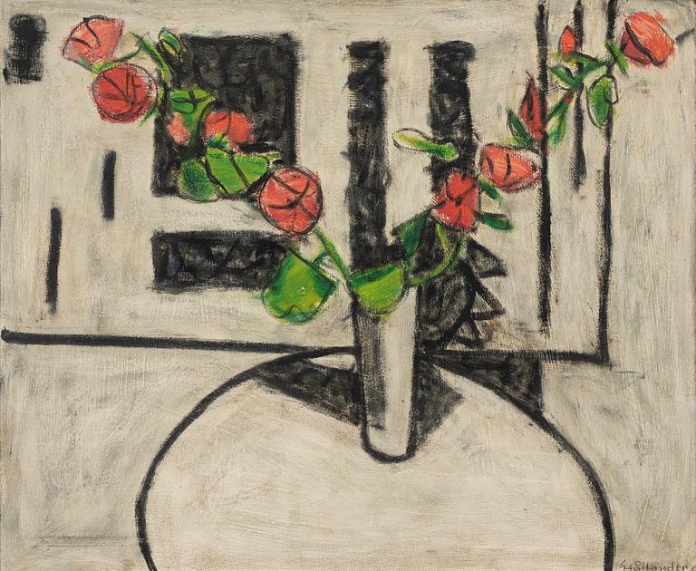 Gunnar Hållander, "Röda blommor".