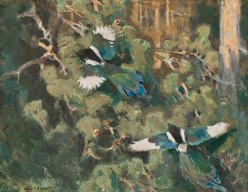 205. Lennart Segerstråle, BIRDS IN FLIGHT.
