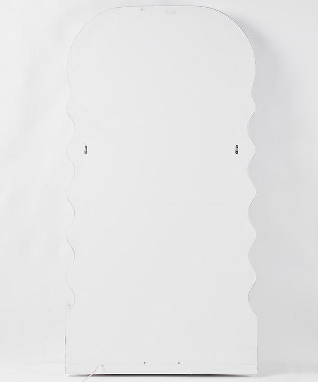 Ettore Sottsass, an "Ultrafragola" mirror, Poltronova, Italy, 21st century.