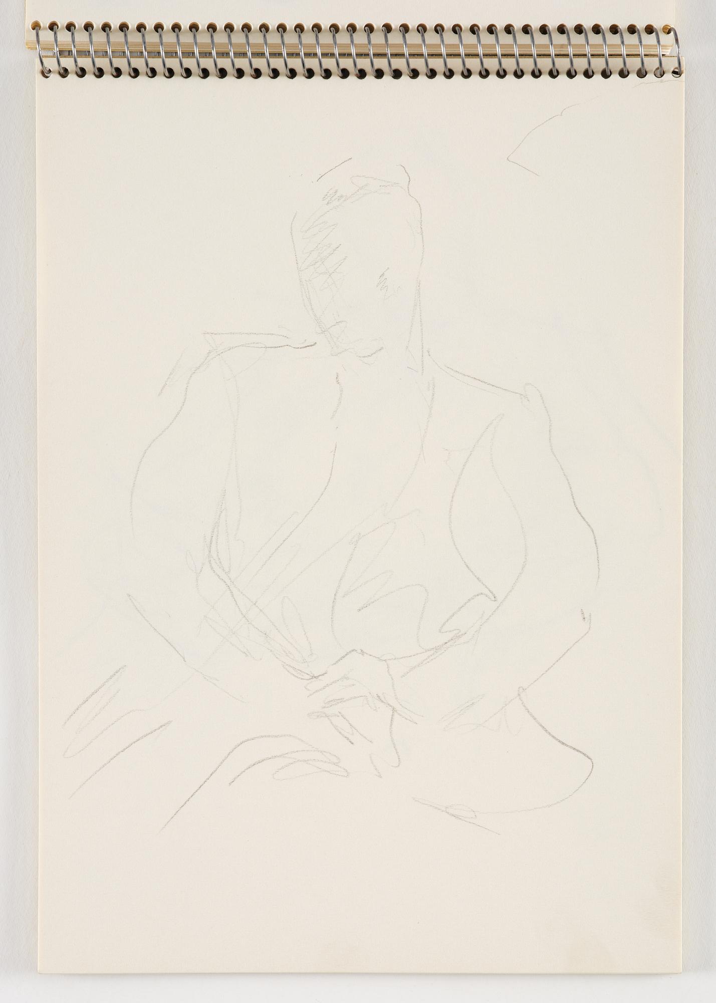 Lotte Laserstein, Skissblock med 19 teckningar varav 1 signerad.