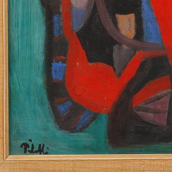 LENNART PILOTTI (SVERIGE), olja på pannå, sign.