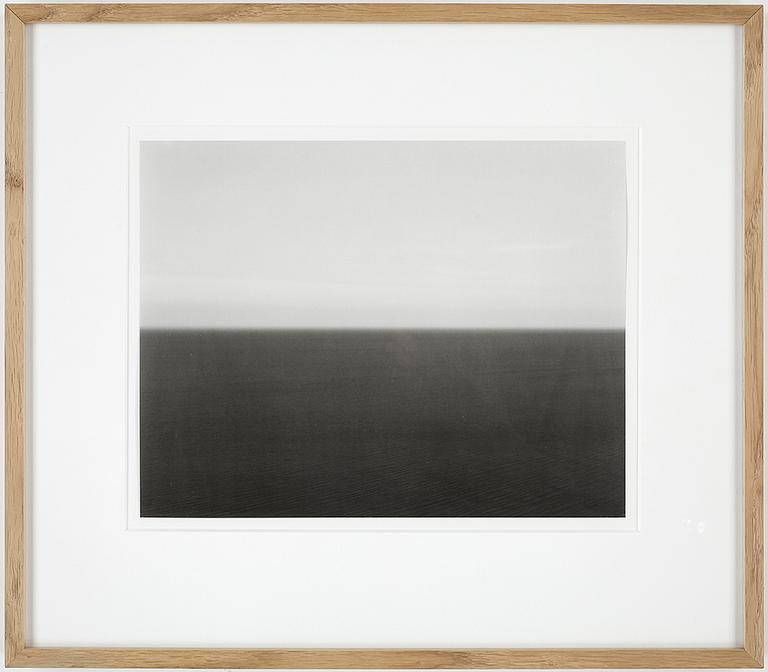 HIROSHI SUGIMOTO, offsetlitografi, osign, Nr 370 "Caribbean Sea Yucatan 1990".