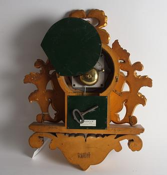 VÄGGPENDYL, rokokostil.