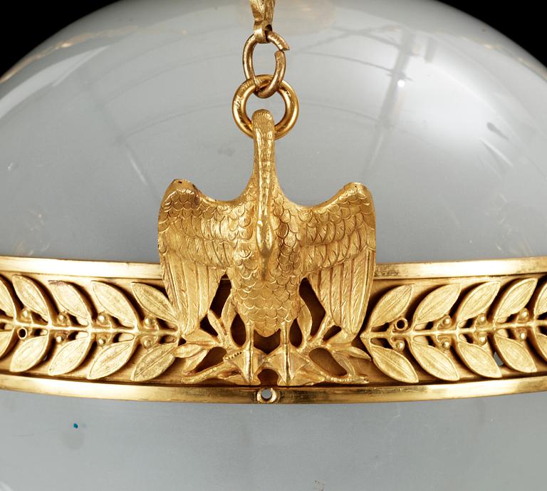 A hanging-lamp, 19/20 th century.