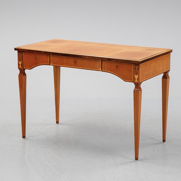 A writing desk, NK (Nordiska Kompaniet), model Desideria, designed 1926.