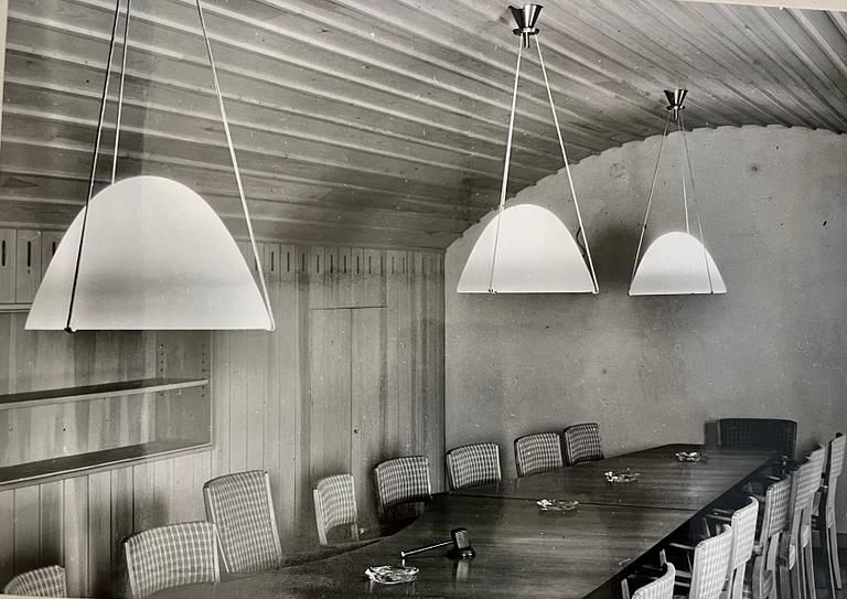 Bertil Brisborg, ceiling lamp, model "31234", Nordiska Kompaniet 1940-50s.