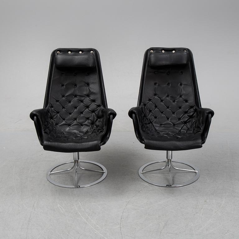 Bruno Mathsson, a pair 'Jetson' armchairs for Dux.