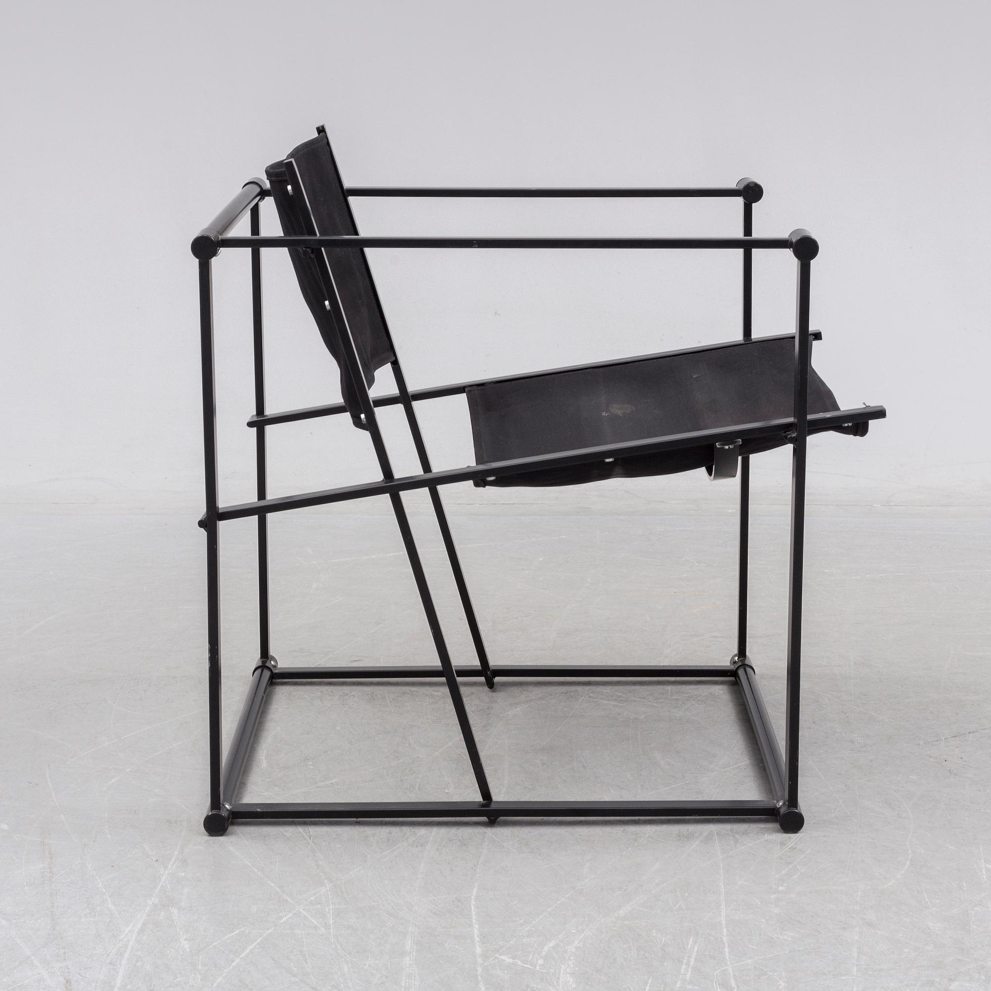 A circa 1980 armchair, probably Holland.