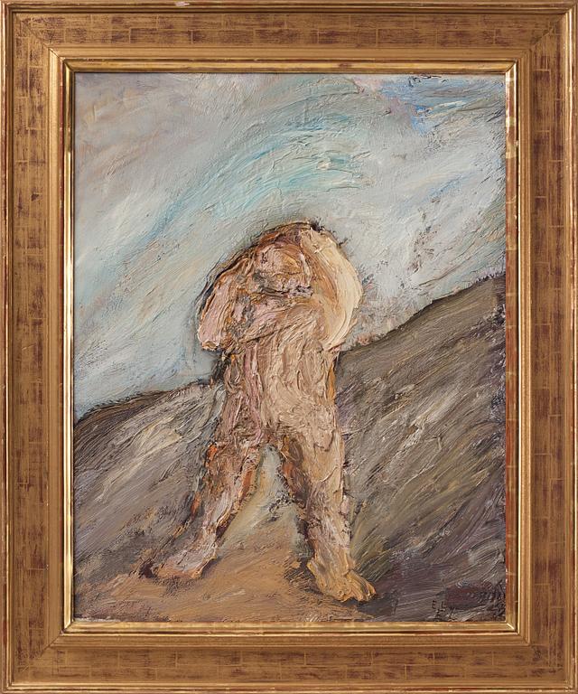 Evert Lundquist, Figure in landscape.