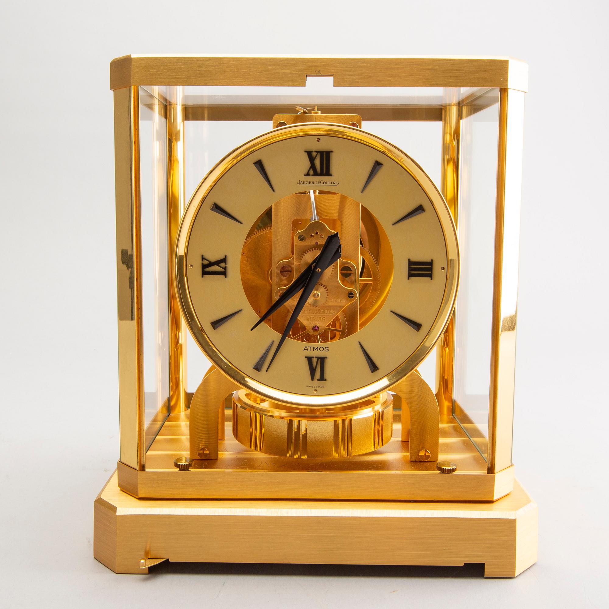 A TABLE CLOCK JAEGER LECOULTRE "ATMOS".