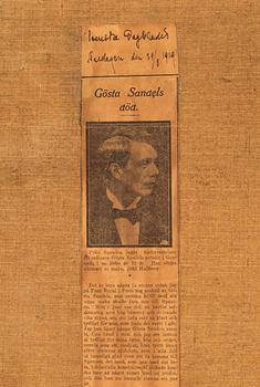 Gösta Sandels, Bohus fästning.