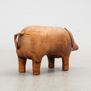 Dimitri Omersa & Co, footstool, second half of the 20th century. Offered by the firm Svenskt Tenn.