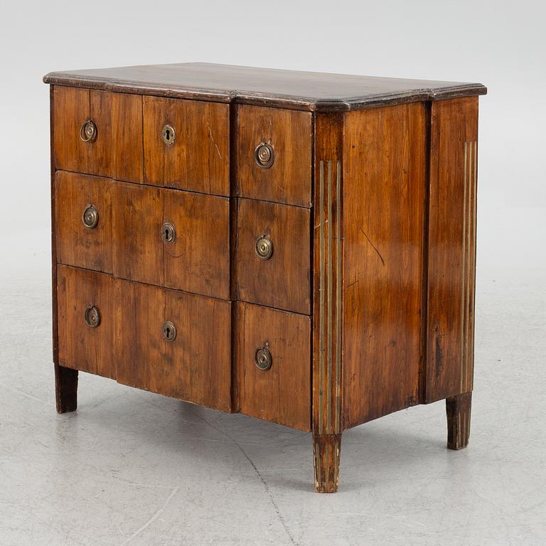 Byrå, Gustavianskt provinsarbete, 1700-tal.