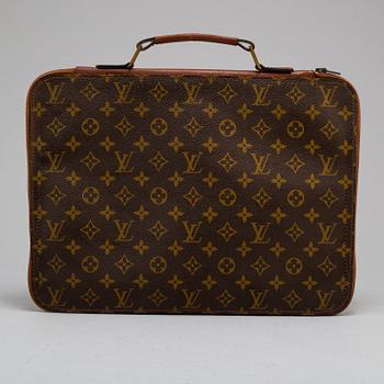 LOUIS VUITTON, portfolio "Poche Documents Poignée", tillverkad av "The French Company" 1970-tal.