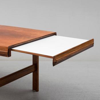 A second half of the 20th century rosewood coffee table.