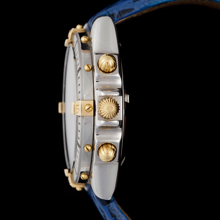 ARMBANDSUR, stål guld, Breitling, Chronomat, Crosswind, 1997.