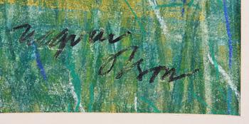 INGVAR OLSSON, blandteknik, sign.