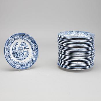 Dinnerware, Rörstrand, "Skånska slott".