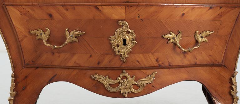 BYRÅ. Stockholmsarbete, 1700-talets andra hälft. Rokoko.