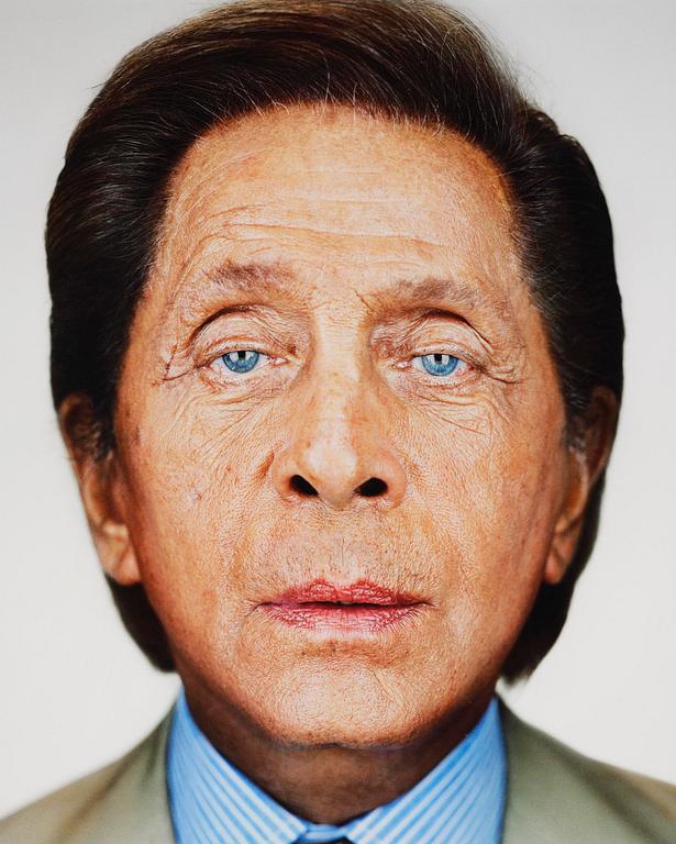 Martin Schoeller, "Valentino", 2005.