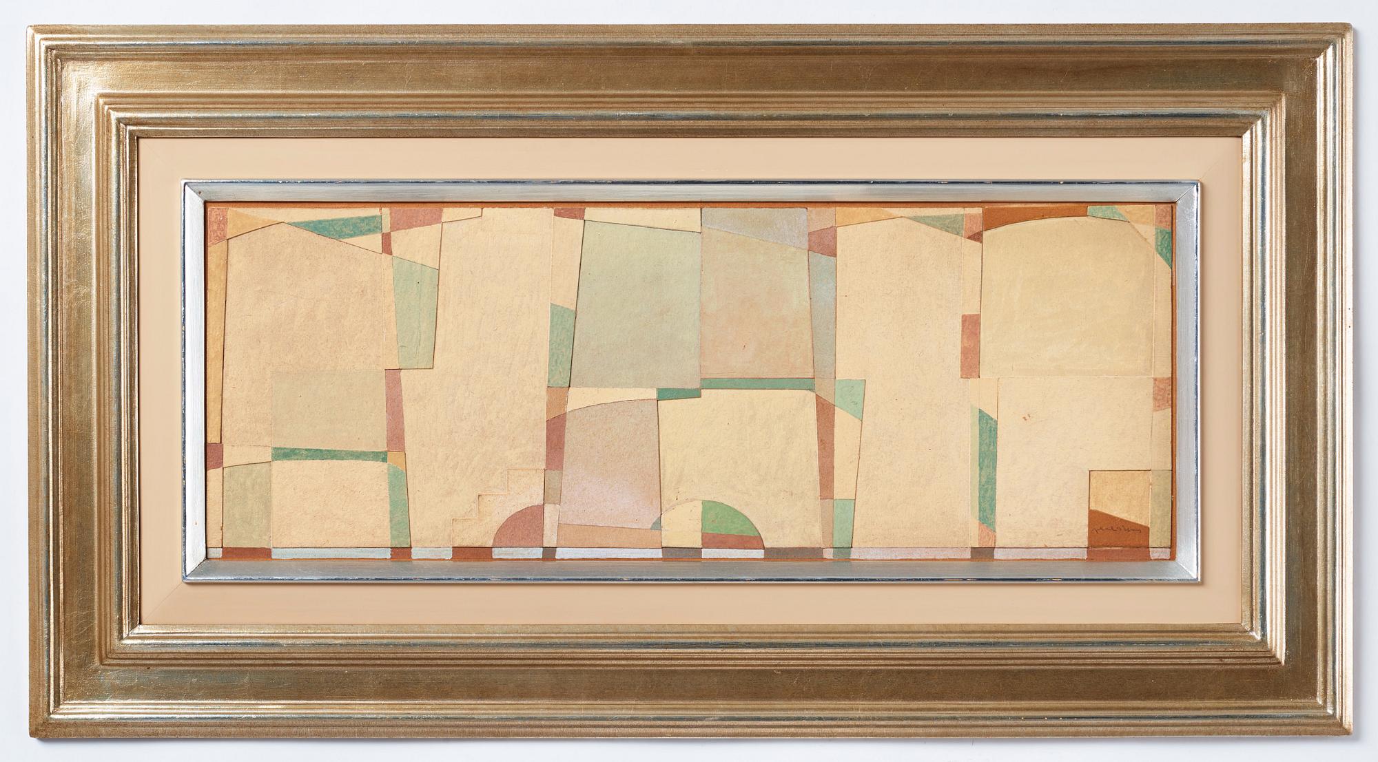 Axel Olson, Sketch for the theater in Halmstad.