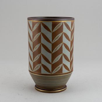 GUNNAR NYLUND & OSKAR DAHL, a "Flambé" stoneware vase, Rörstrand 1930-40's.