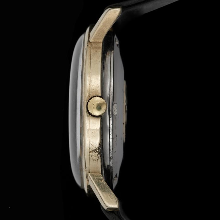 ARMBANDSUR, herr, Omega, "Constellation", automatisk, guld på stål.