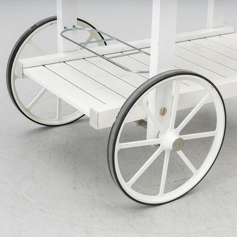 Elsa Stackelberg, serving cart, Fri Form, contemporary.