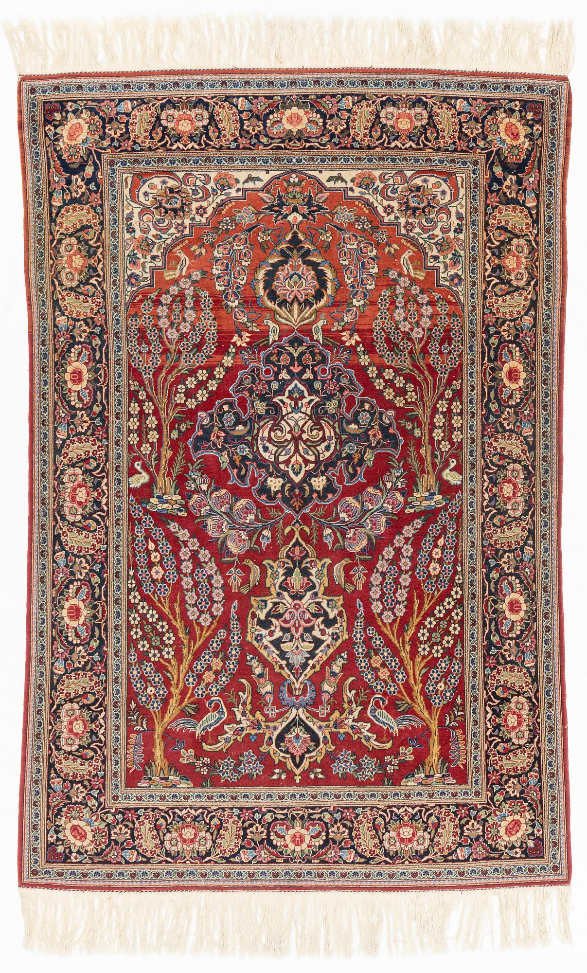 Matta, Keshan, ca 205 x 130 cm.