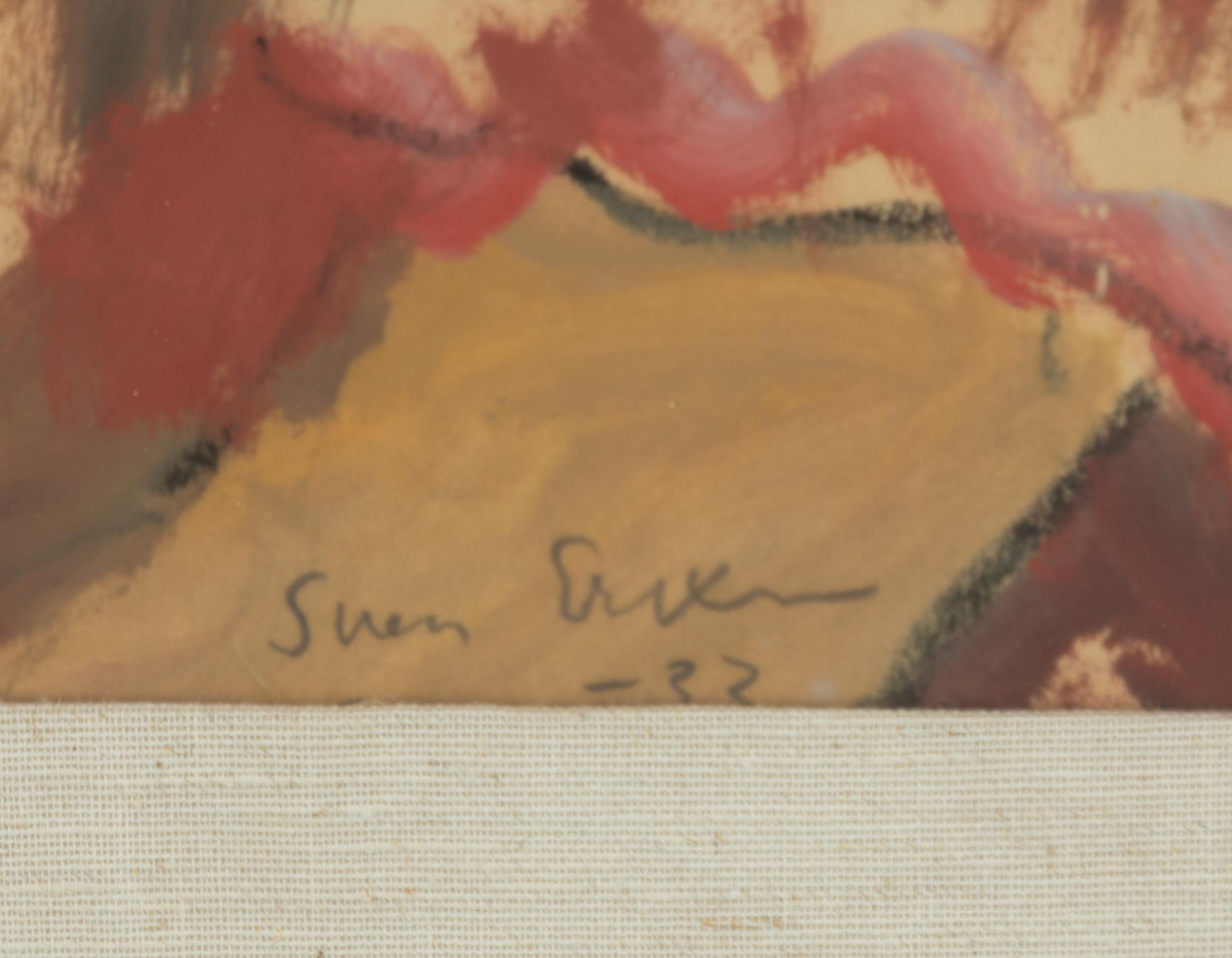 Sven X:et Erixson, Translation: "Two women.".