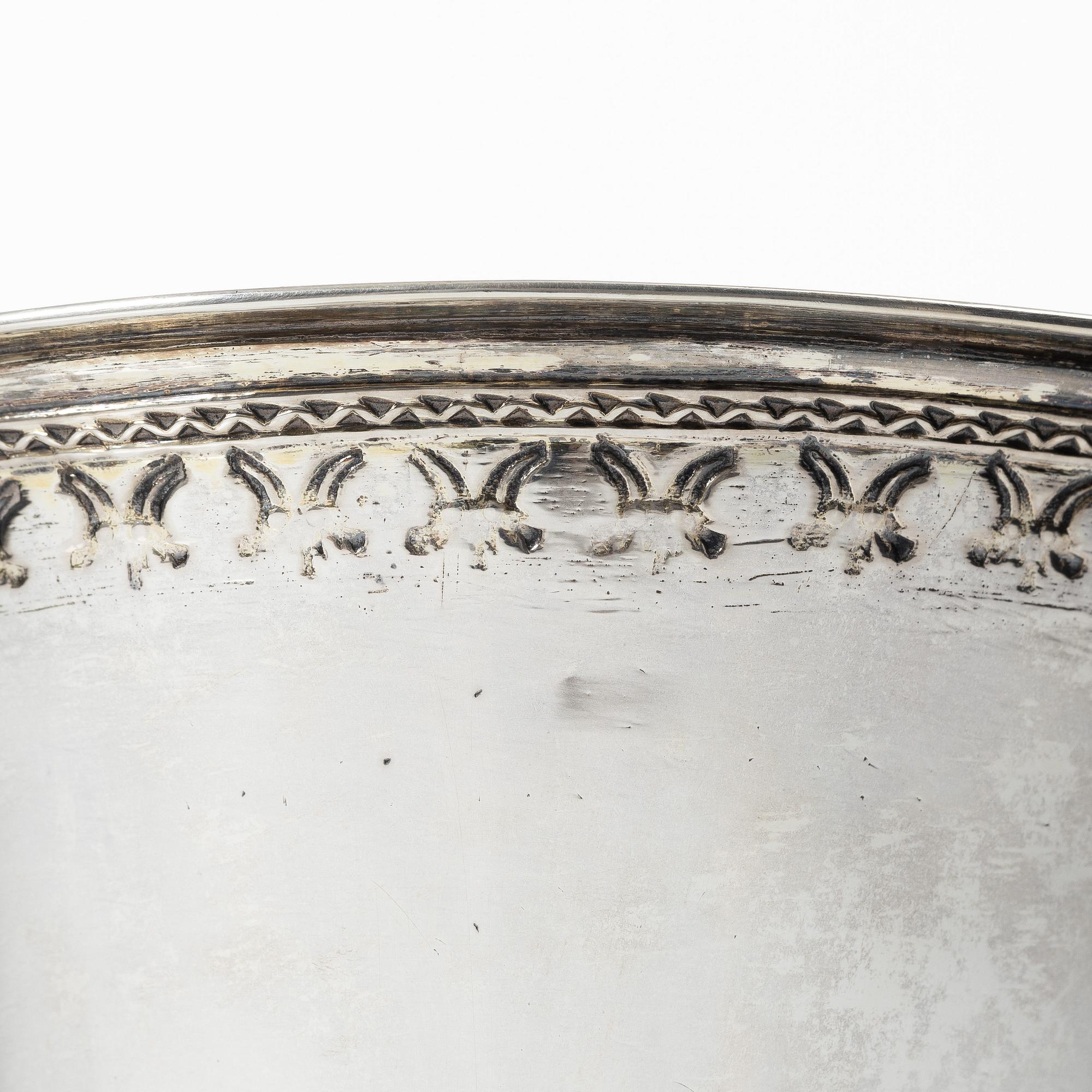 A Swedish 18th century silver beaker, mark of Anders Schotte, Uddevalla 1784.
