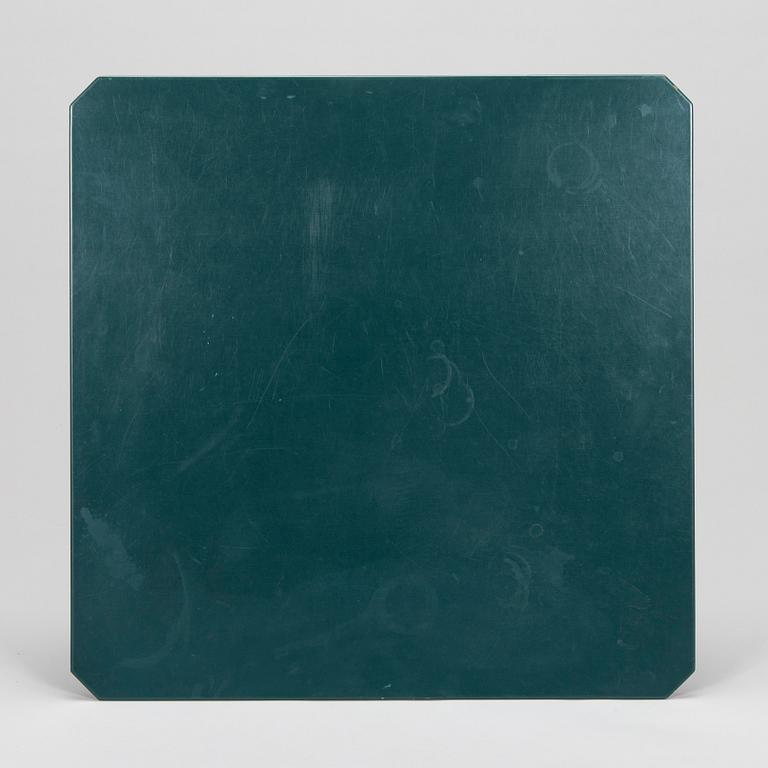 Eliel Saarinen, furniture, 5 pieces, "Blue suite" for Adelta, Finland 1980s.