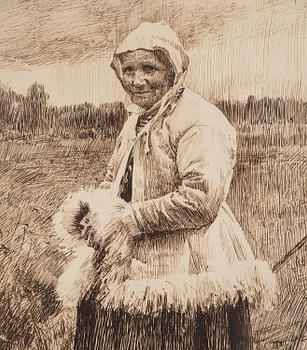 Anders Zorn, Grandmother.