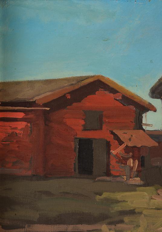 Alfred Bergström, Farm.