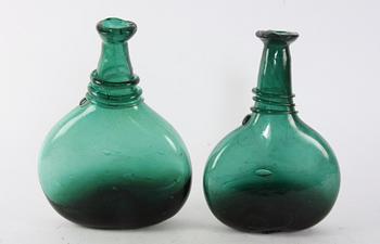 FLASKOR, 2 st, glas.