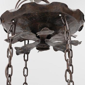 Taklampa, jugend, 1900-talets början.