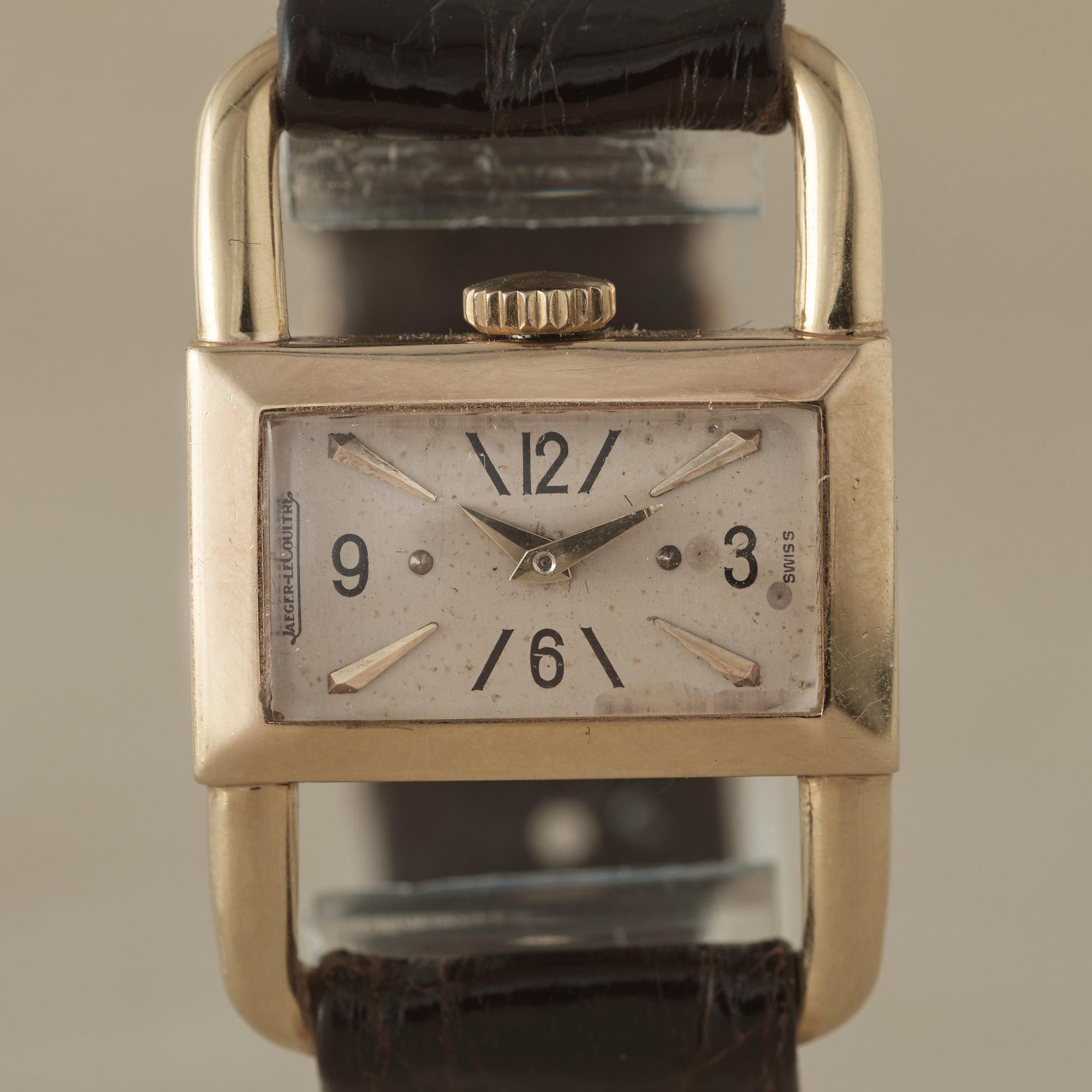JAEGER-LECOULTRE, "Etrier Hermès",  wristwatch, 23 x 14,5 (34) mm,