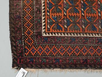 BÖNEMATTA, Beluch. Ca 100 x 135.