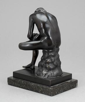 OKÄND KONSTNÄR, skulptur, brons, 1900-tal.
