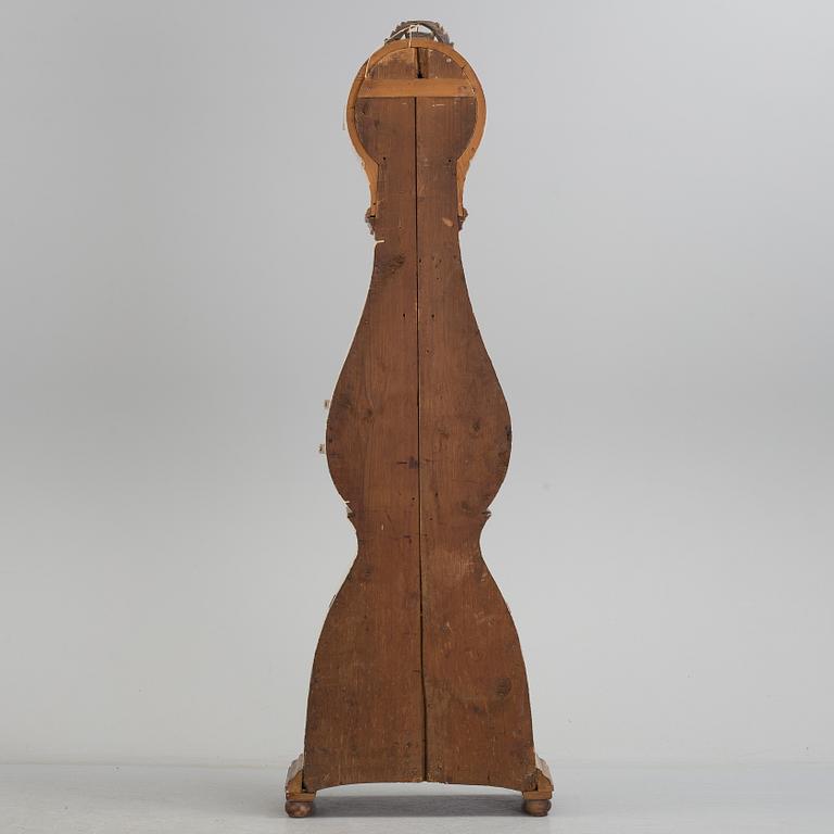 A 19th century longcase clock.