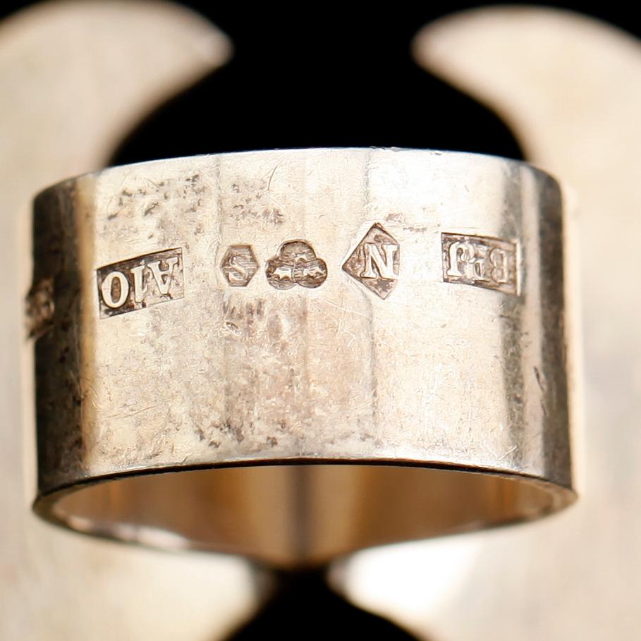 RING, silver, Berit Johansson, 1975.
