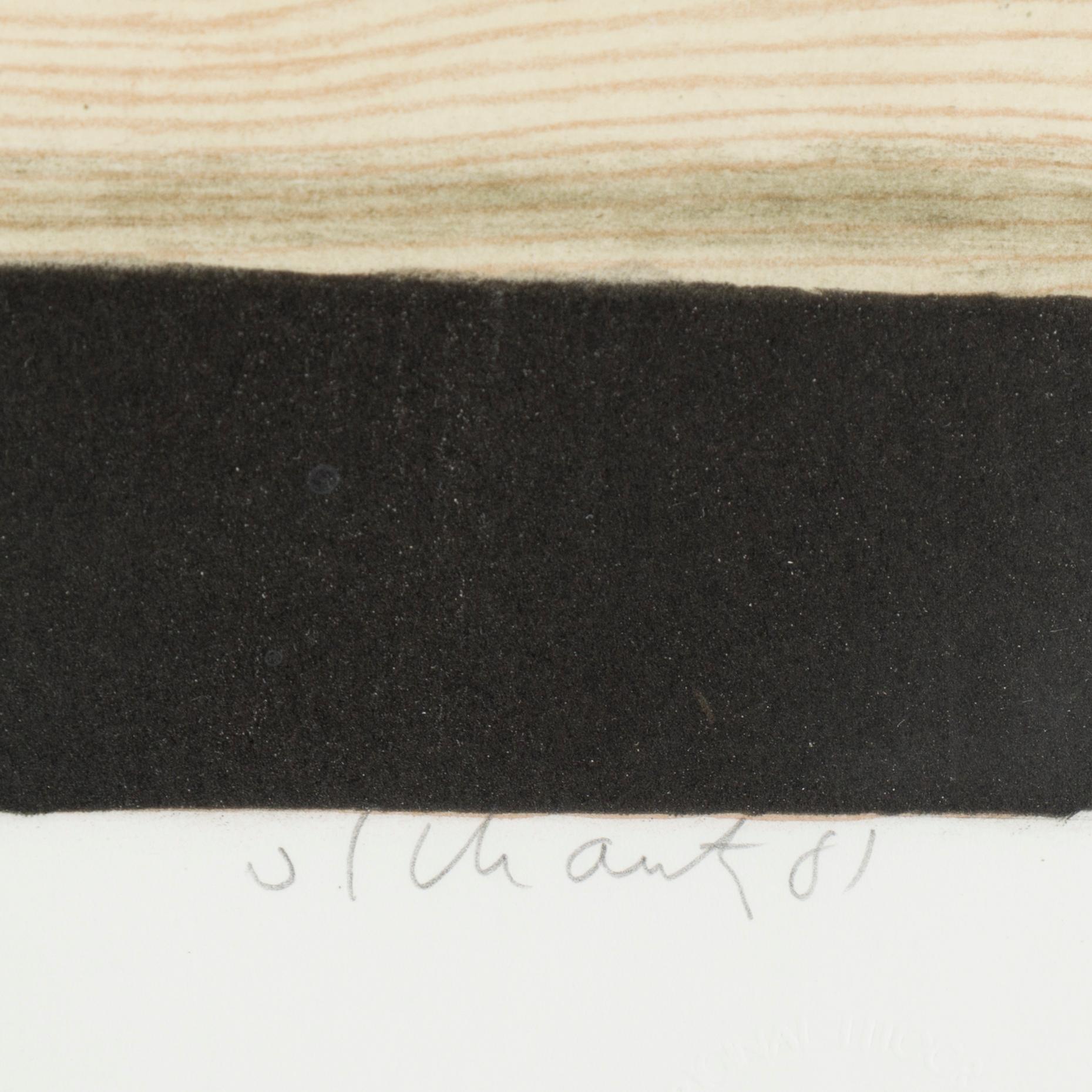 PHILIP VON SCHANTZ, lithograph in colours, 1981, signed 11/180.