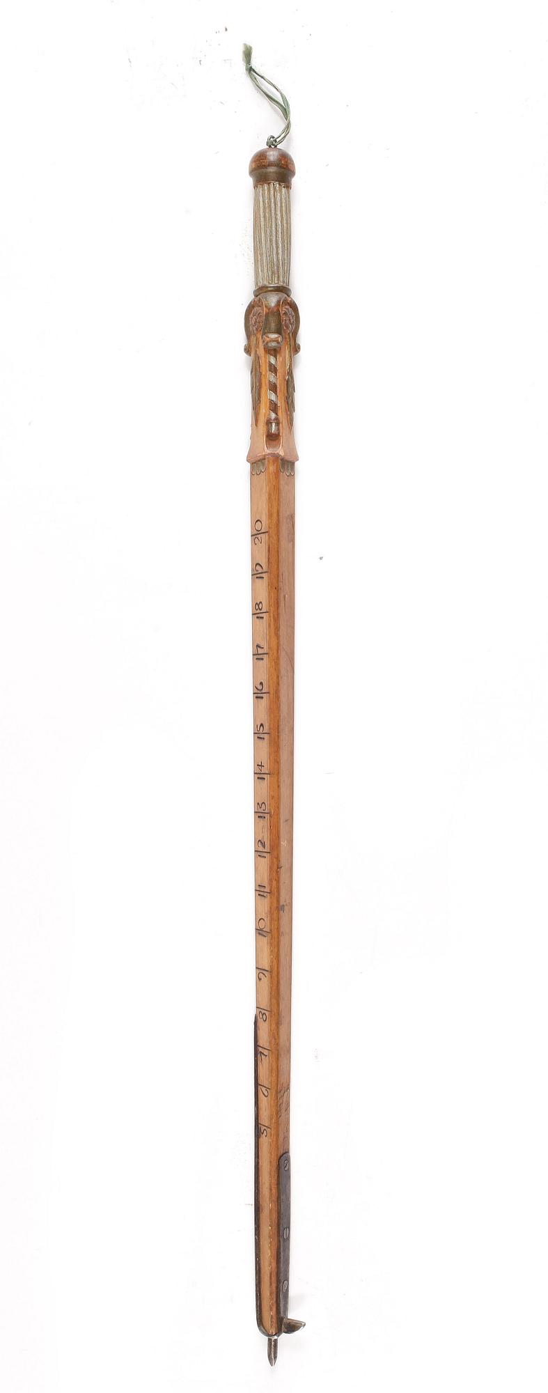 MÅTTSTOCK, 1900-talets början.