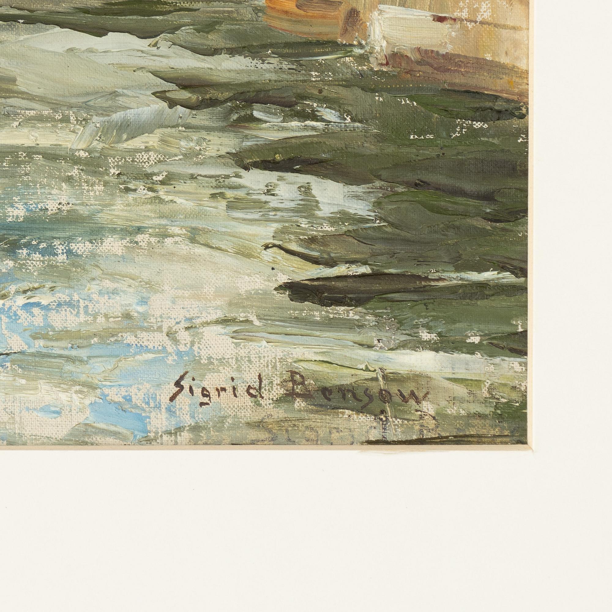 Sigrid Bensow, Oscar Fredriks bro I".