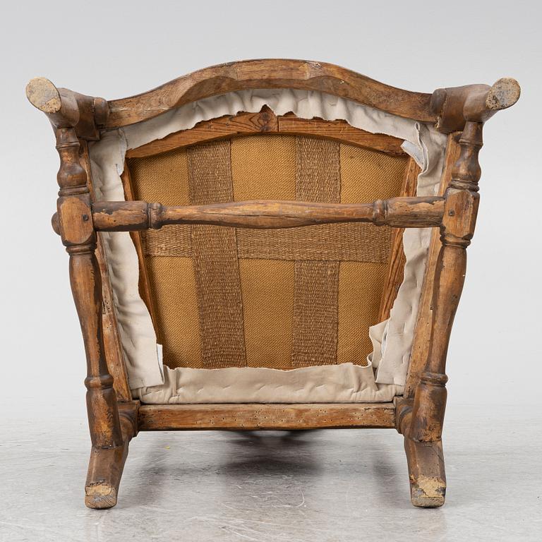 Karmstol, Stockholmsarbete, 1700-talets senare del, Rokoko.