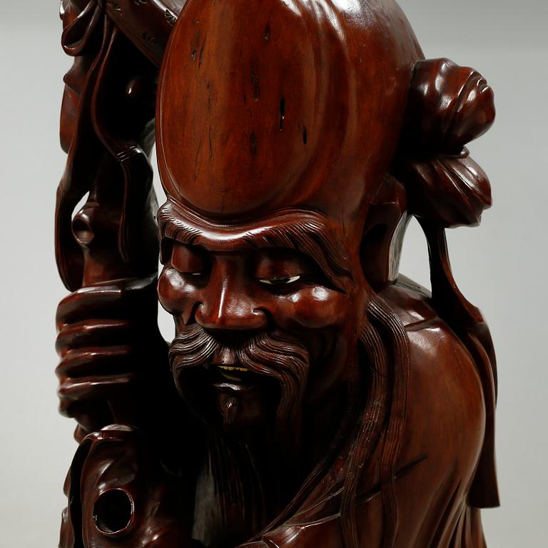 A Japanese sculpture, 20th Century.