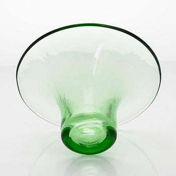 Helena Tynell, vas, "Kaulus", signeerattu Riihimäen Lasi Oy Helena Tynell.