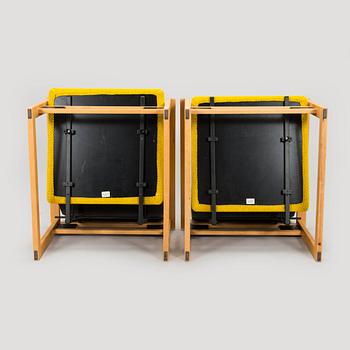 Yrjö Kukkapuro, nojatuoleja, pari, "Alnus" 1990-luku.