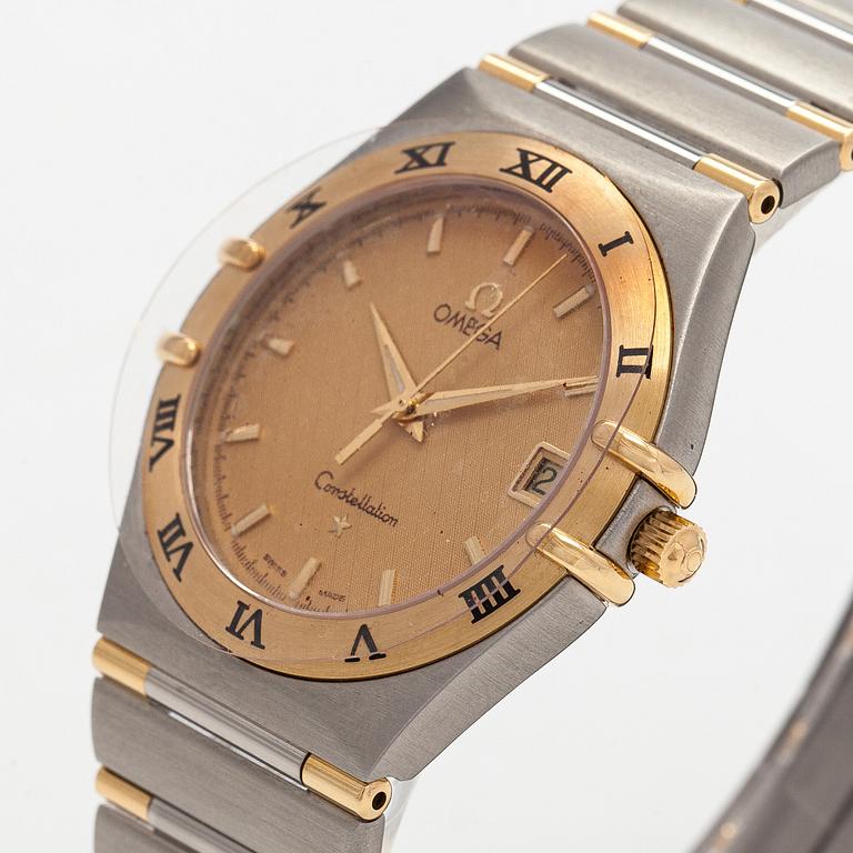 Omega, Constellation, 33 mm, steel / gold, quartz.