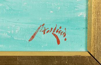 Axel Lind, Turquoise Sea.